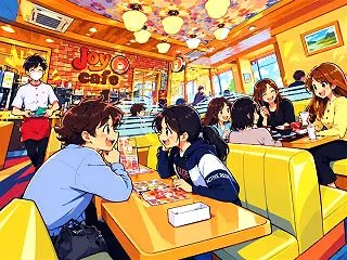 ジョイフルの日替りランチをカレーライスで…