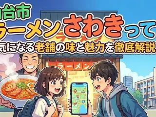 仙台市 ラーメン さわきって？