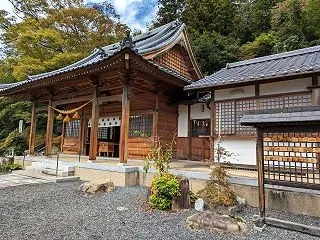 湯神社 （岡山県美作市湯郷）