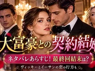 大富豪との契約結婚ネタバレあらすじ！最終…