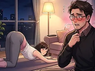 無料動画：欲求不満の限界を迎えた男が手を…