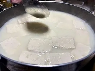 湯豆腐や見晴らしの良い場所＠奥会津