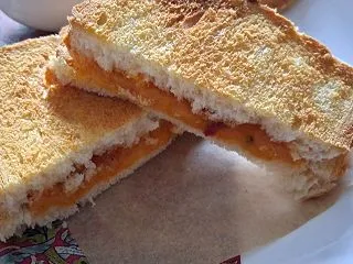 朝ごは～ん♡ チーズトースト
