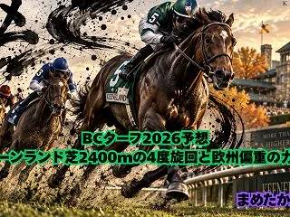 BCターフ2026予想｜キーンランド芝2…