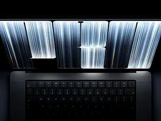 初タッチスクリーン搭載MacBook P…