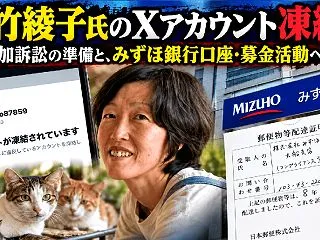 岩竹綾子氏のXアカウント凍結？――追加訴…