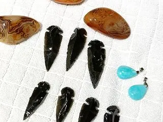 仕入れきたパワーストーンたち
