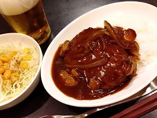 デミソースハンバーグ☆