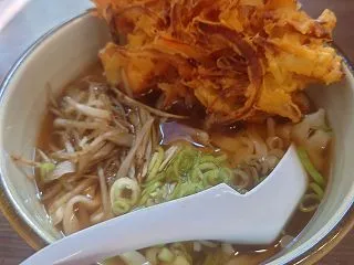 麺吉のかき揚げうどん550円(・∀・)ノ