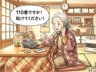 警察に電話！？