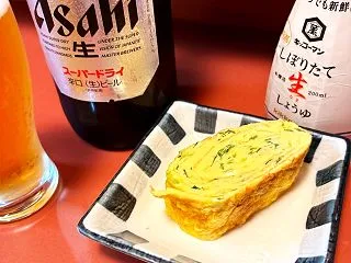 【人生初卵かけご飯】。