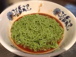 第215弾限定麺 翡翠担々麺始まってます…