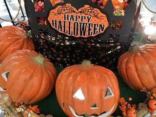 ハロウィンなんですね…