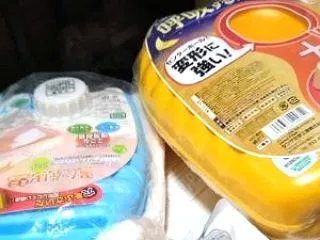 緊急要請で、見直し災害準備 ミニかまどが…