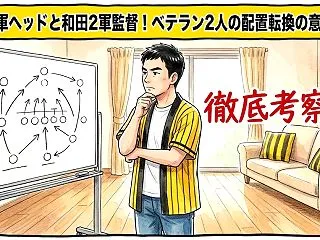 日本シリーズ終了！平田さんと和田さんの配…