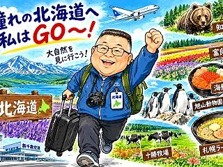 憧れの北海道へ