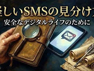 怪しいSMSの見分け方