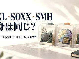 SOXL・SOXX・SMHの違い｜NVI…