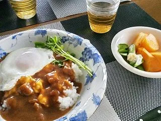 眼科通院 朝御飯 晩御飯