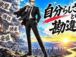 『 自分らしさという、勘違い 』