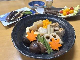 ホッコリ煮物がメインの晩ご飯☆優しいお心…