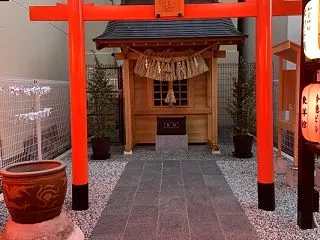 和霊神社がある商店街