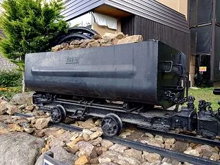 【保存車】鉱車(所属不明)No.5551…