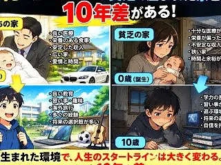 ◾️ 貧富の差は、10年！？…by社長