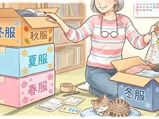 貧素な品揃えだけど、いちお衣替え