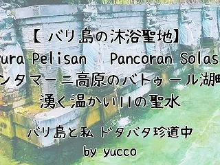 【バリ島の沐浴聖地】Pura Pelis…