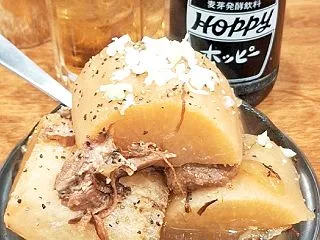 調布「鳥勝」で一杯。量が多くて美味しいお…