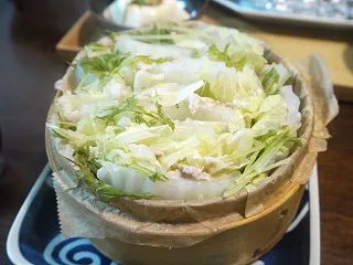 白菜メインの「ミルフィーユ蒸し」