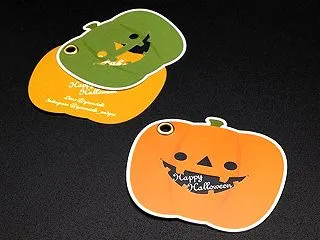 ハロウィンのショップカードは『かぼちゃ』…