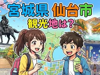 宮城県 仙台市 観光地は？