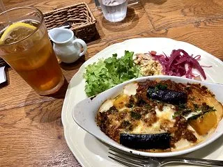 【かぼちゃと揚げ茄子のボロネーゼグラタン…