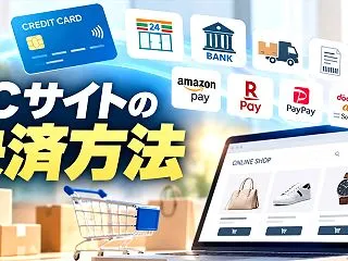ECサイト制作で導入する決済方法！種類ご…