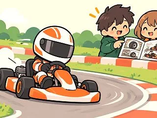 ゴーカートが題材の漫画、よく考えたら存在…