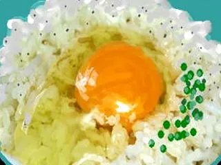 美味しいですね こんもり盛り上がった玉子