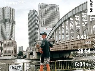 スピード走1000m