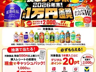 【11/2〜】食卓ジャンボ！最大2,00…