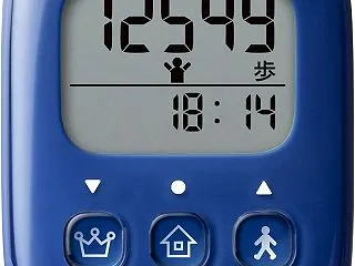 歩数計 クリップ 夫
