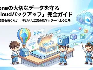 【初心者向け】iCloudバックアップと…