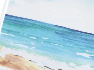 これは描いたの？貼ったの？♡素敵なハワイ…