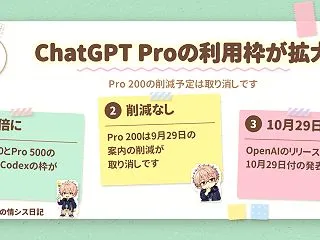OpenAIがChatGPT Proの枠…