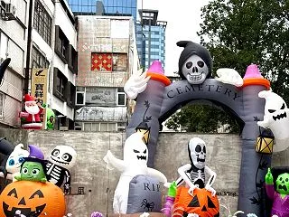 ハロウィンの雑貨屋さん