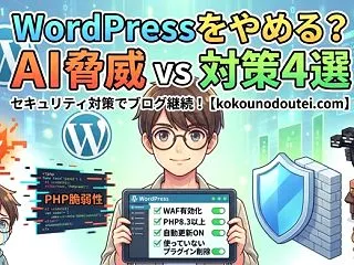 WordPressをやめようか悩んだ話と…