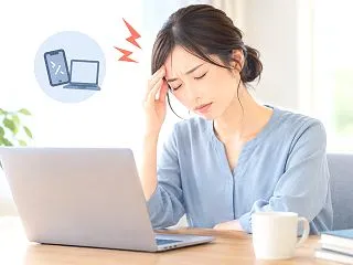 画面の見過ぎによる頭痛の治し方は？対処と…