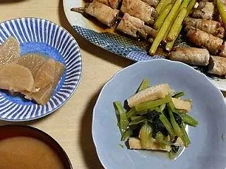 豚肉の牛蒡巻き