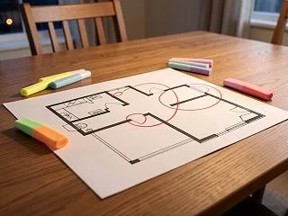 図面 蛍光ペン 質問