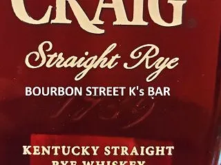 ELIJAH CRAIG RYE